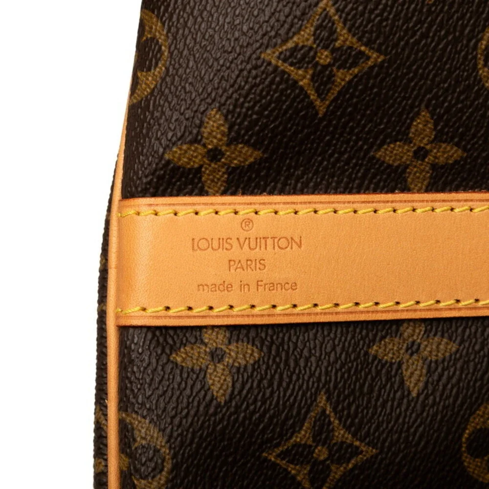 LOUIS VUITTON Brown Monogram Leather Shoulder Bag